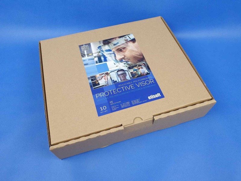 Przyłbica ochronna VISOR MASK ZESTAW