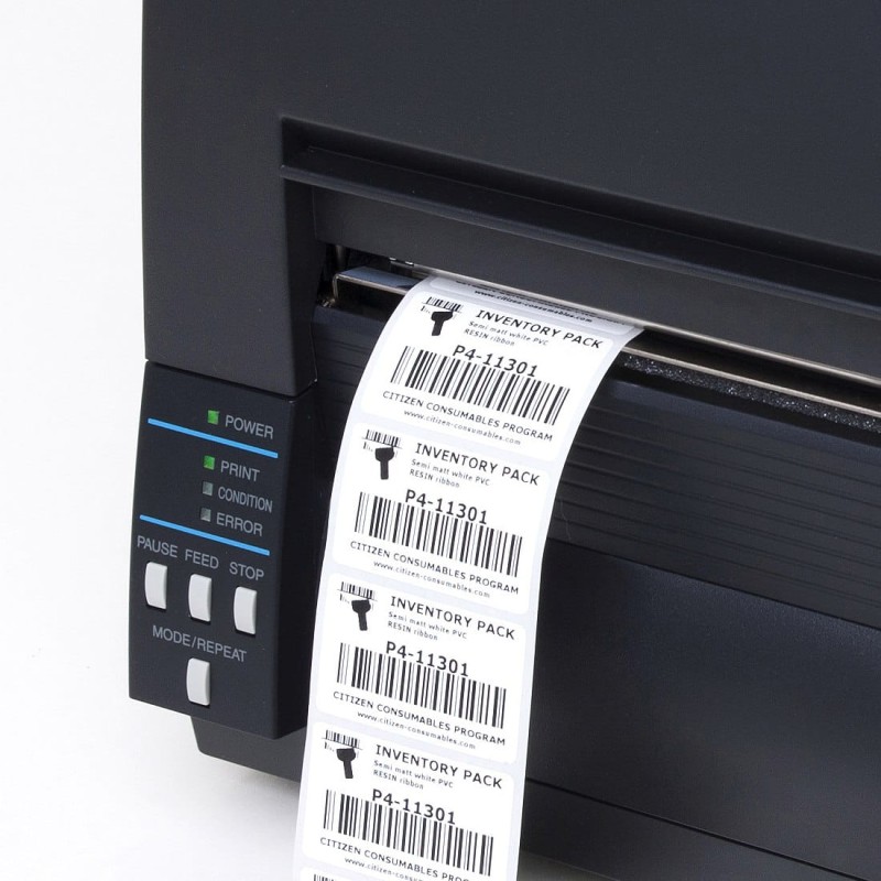 INVENT PACK 50x30mm etykiety foliowe z kalką termotransferową P4-11301