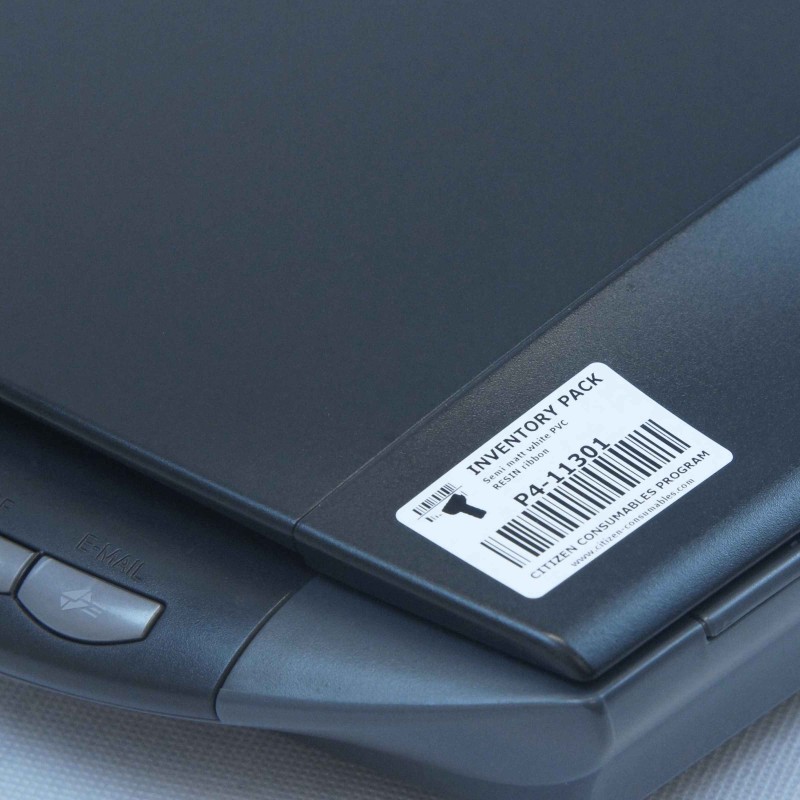 INVENT PACK 50x30mm etykiety foliowe z kalką termotransferową P4-11301