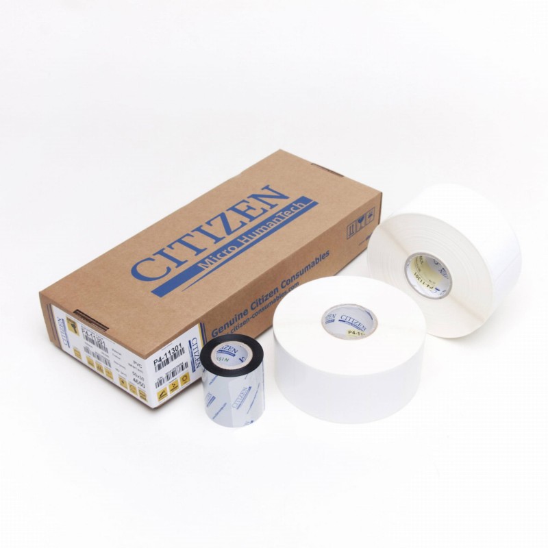 INVENT PACK 50x30mm etykiety foliowe z kalką termotransferową P4-11301