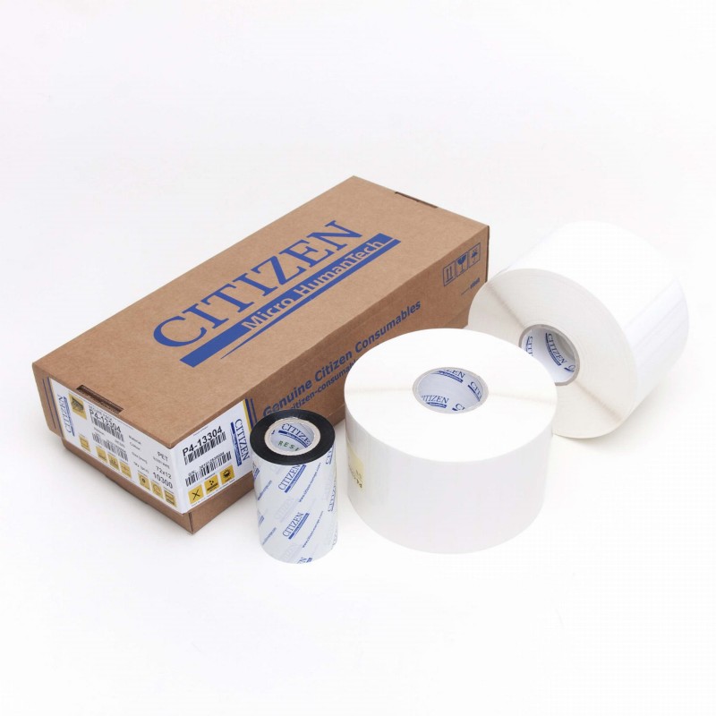 SECURE PACK 72x12mm etykiety plombowe z kalką termotransferową P4-13304