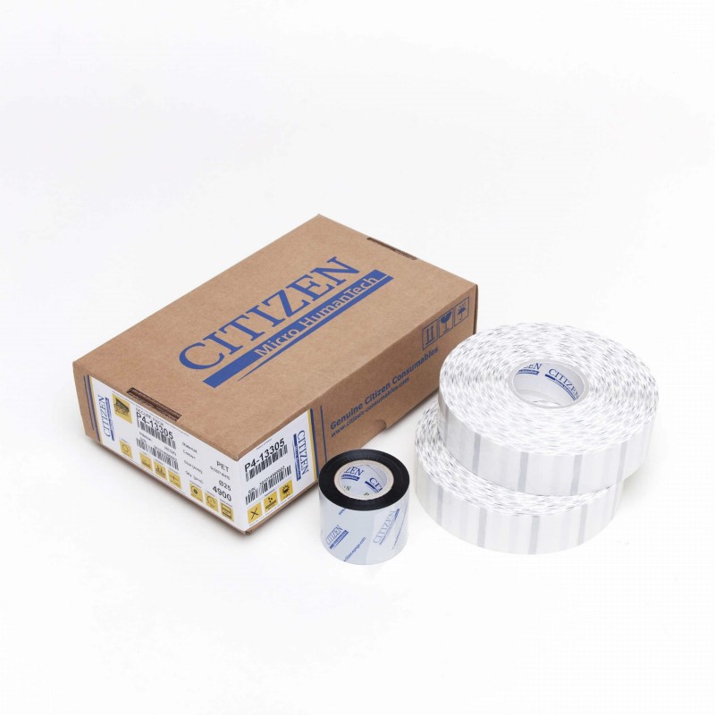 SECURE PACK fi 25mm etykiety plombowe z kalką termotransferową P4-13305