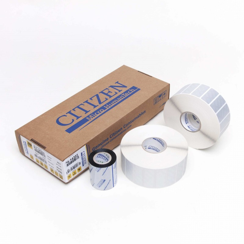 SECURE PACK 45x18 mm etykiety plombowe z kalką termotransferową P4-14302