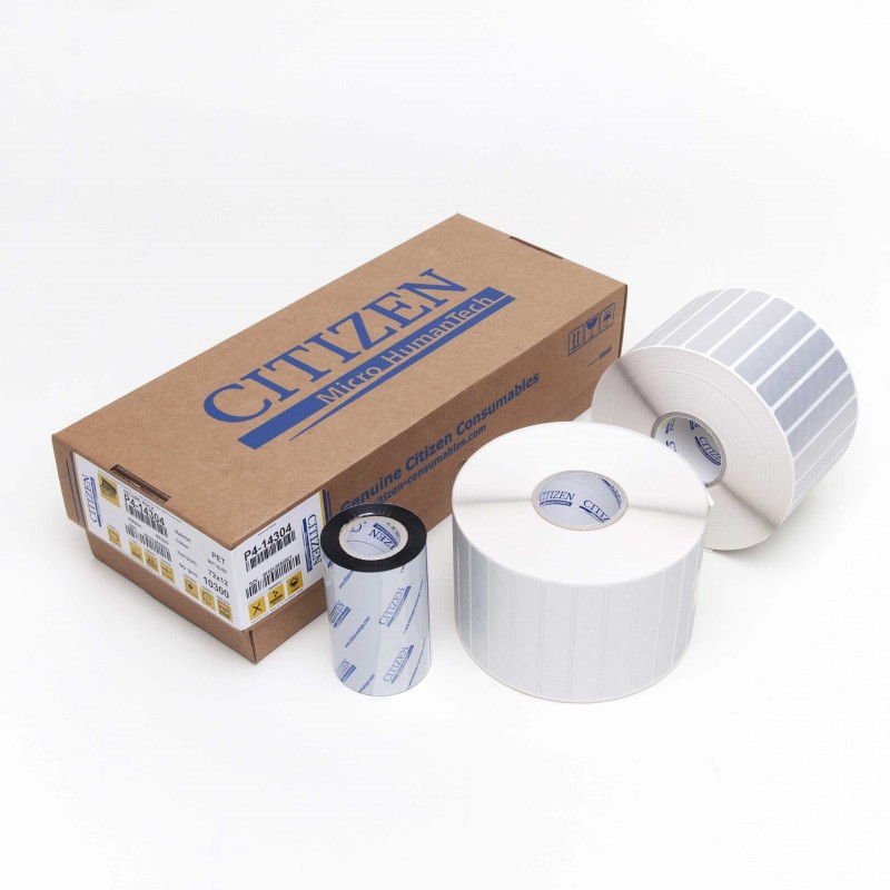 SECURE PACK 72x12mm etykiety plombowe z kalką termotransferową P4-14304
