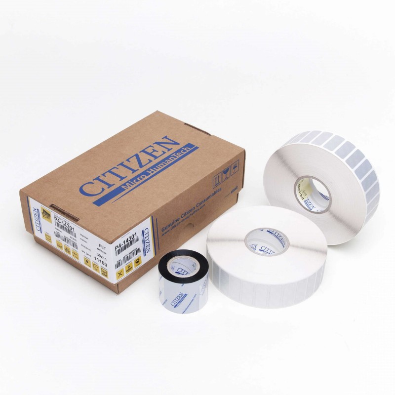 SECURE PACK 30x11mm etykiety plombowe z kalką termotransferową P4-14301