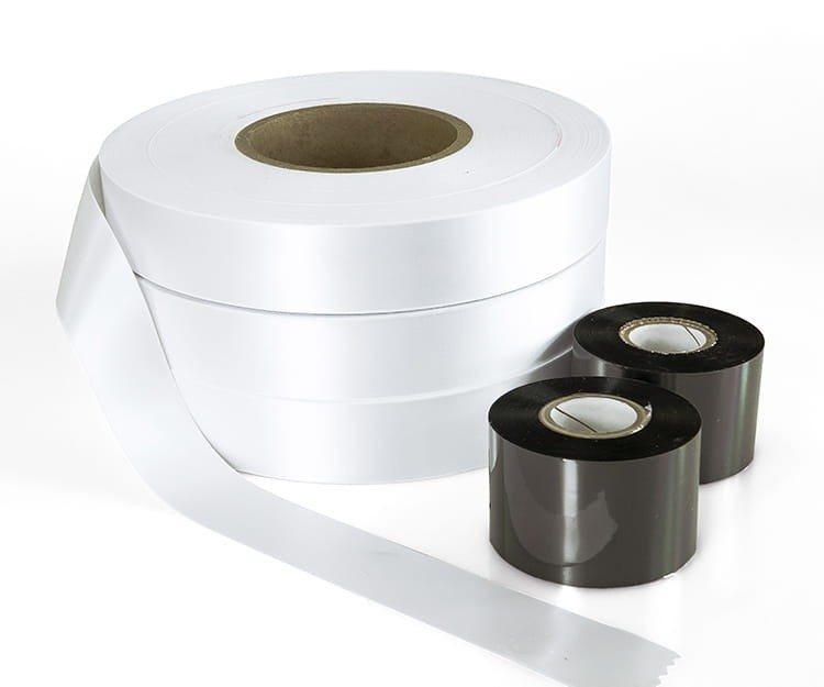 Zestaw do druku metek ubraniowych satyna z kalką