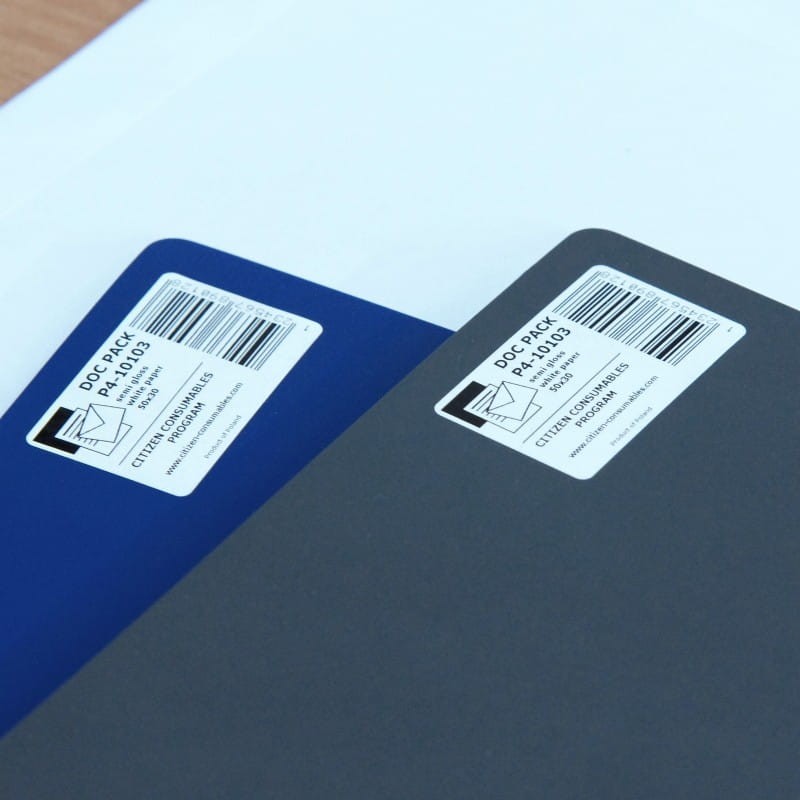 DOC PACK 50x30 etykiety papierowe P4-10103