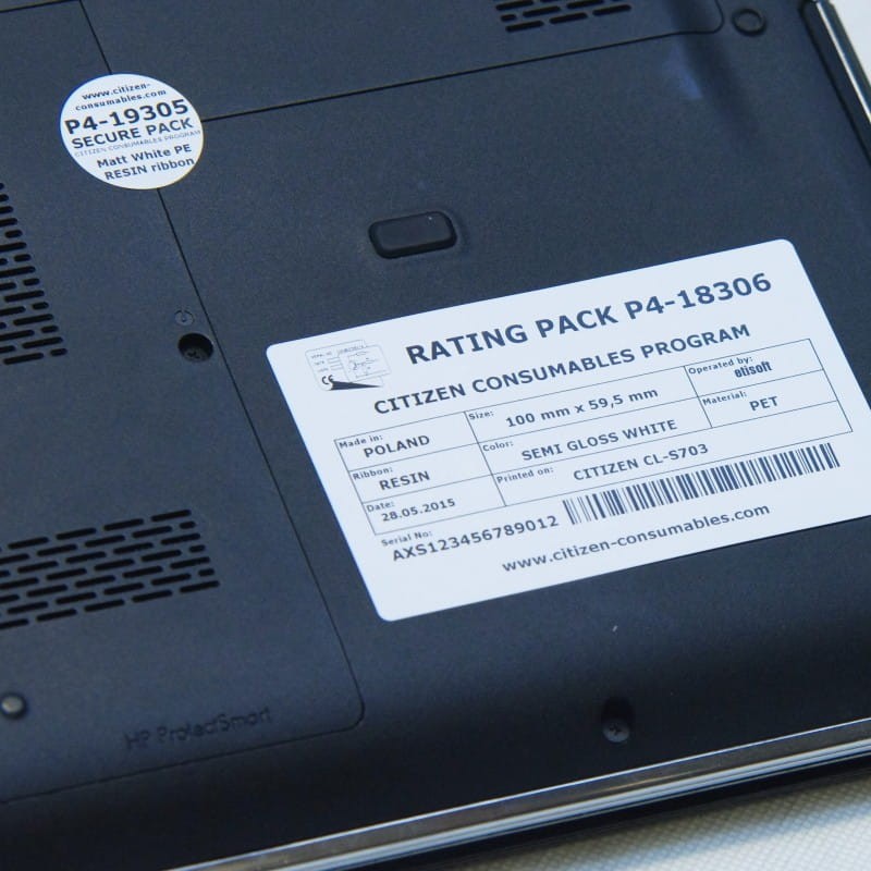 SECURE PACK FI 25 etykiety plombowe P4-19305