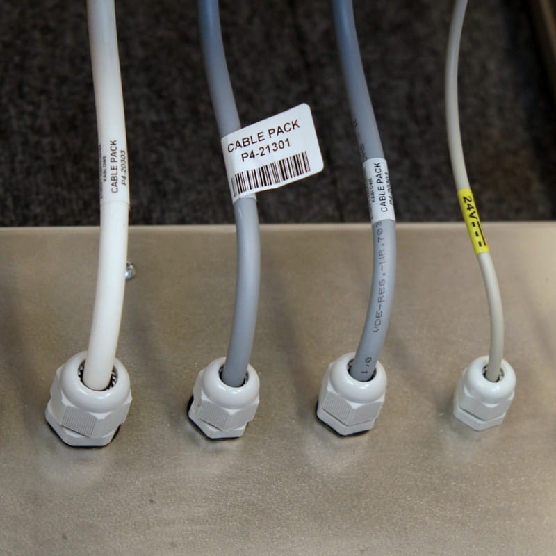 CABLE PACK 25,4x95,3 etykiety do oznaczania kabli P4-21031