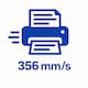 Prędkość druku do 356 mm/s