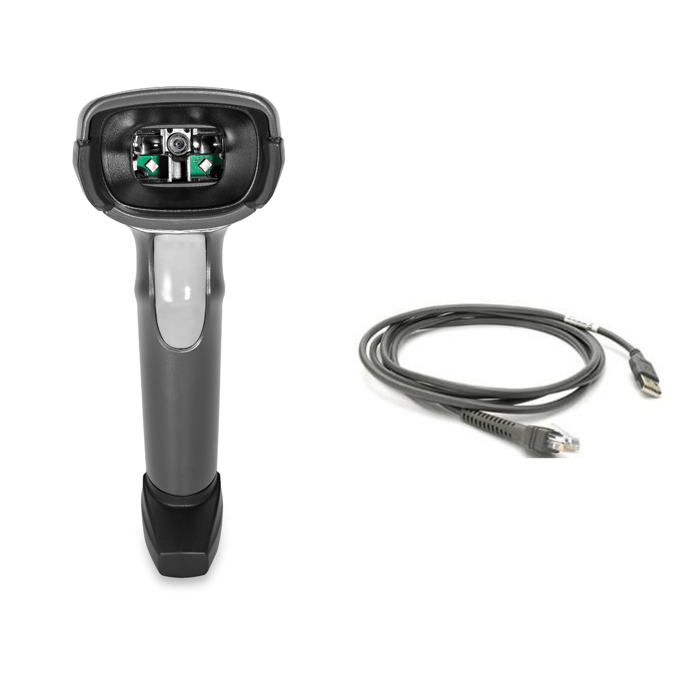 Zebra DS2208 – przewodowy czytnik kodów 1D i 2D do sklepu, logistyki, transportu i recepcji