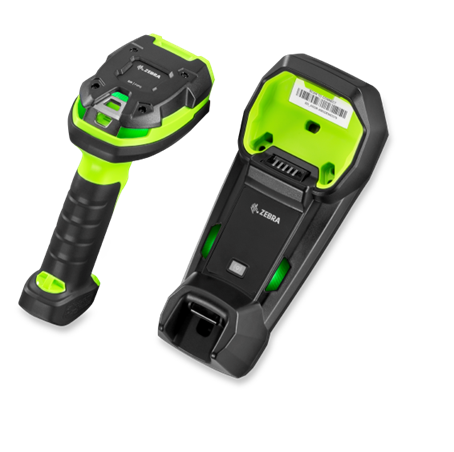 Zebra LI3678-SR – bezprzewodowy przemysłowy czytnik kodów 1D Bluetooth do magazynu i produkcji